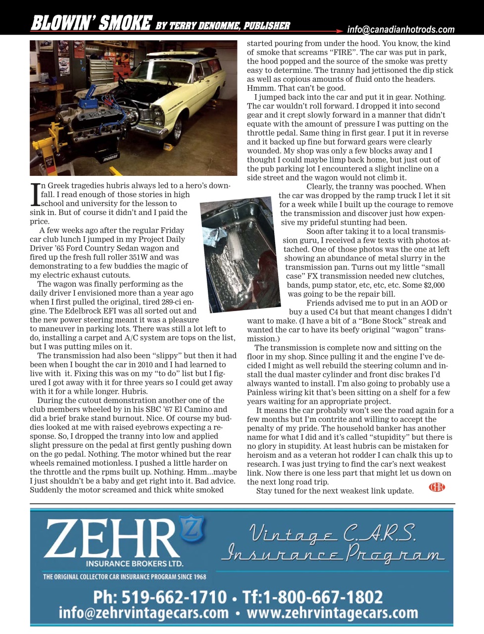 Canadian Hot Rods Preview Pages