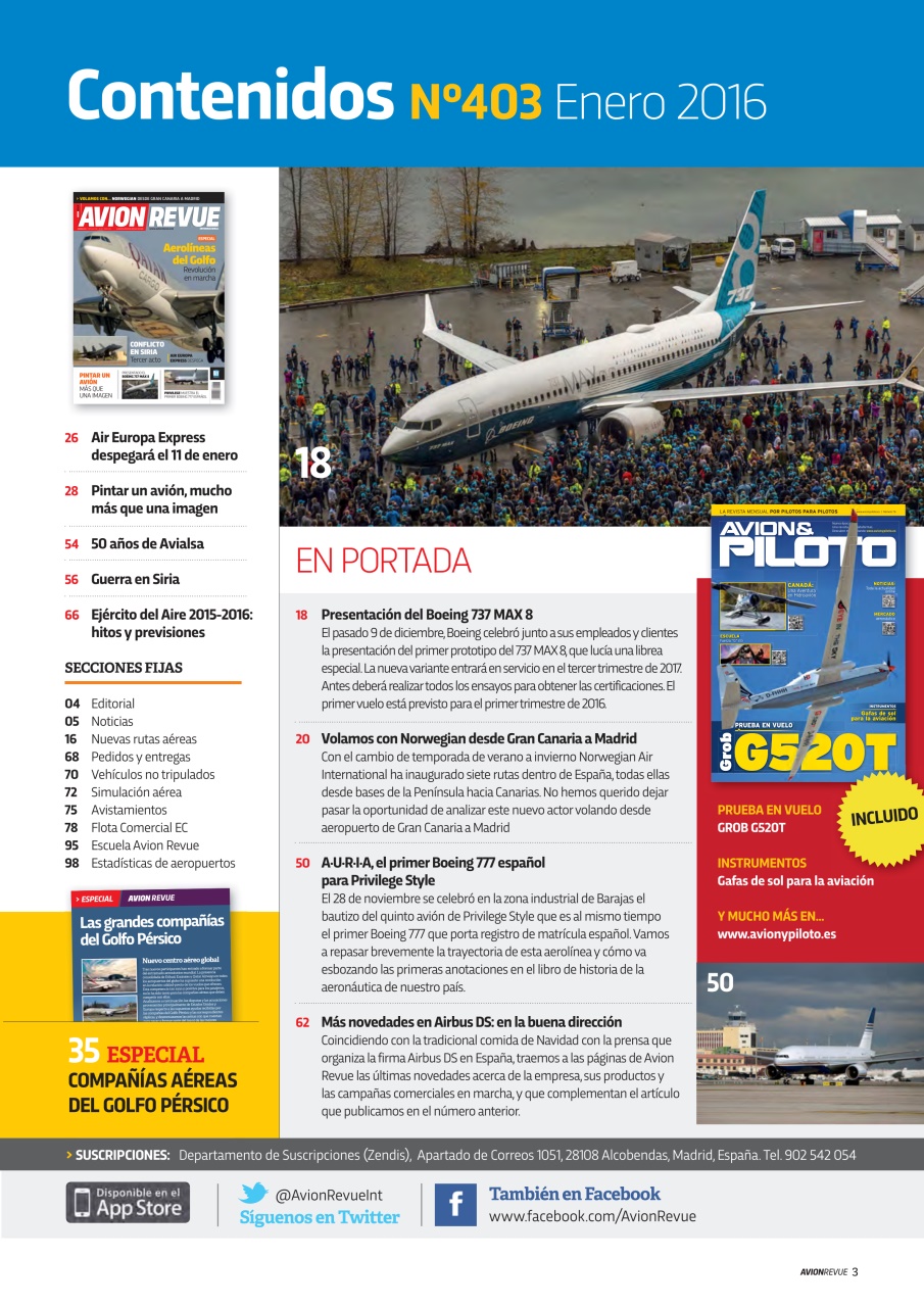 Avion Revue Internacional Preview Pages