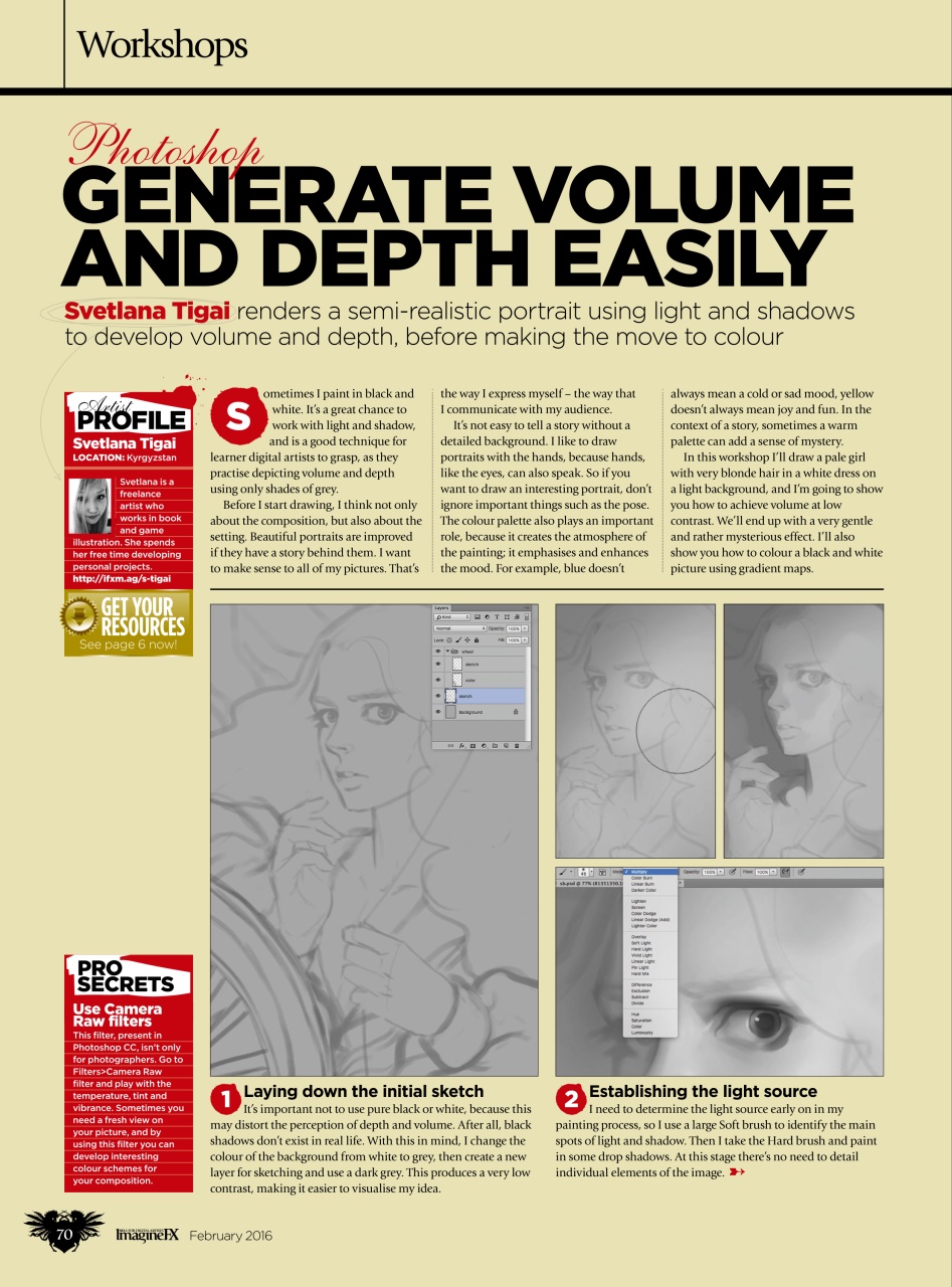 ImagineFX Preview Pages