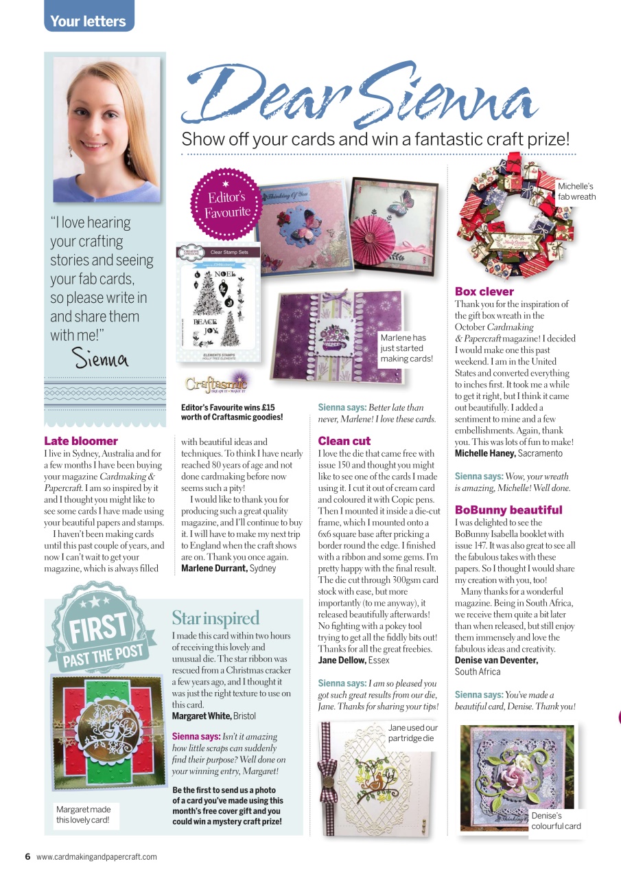 Cardmaking & Papercraft Preview Pages