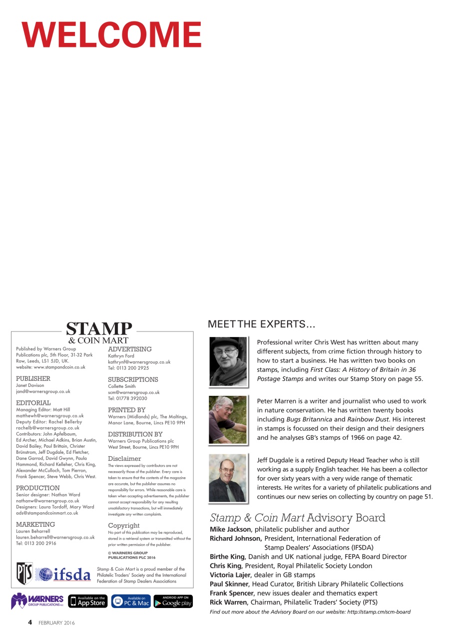 Stamp Collector Preview Pages