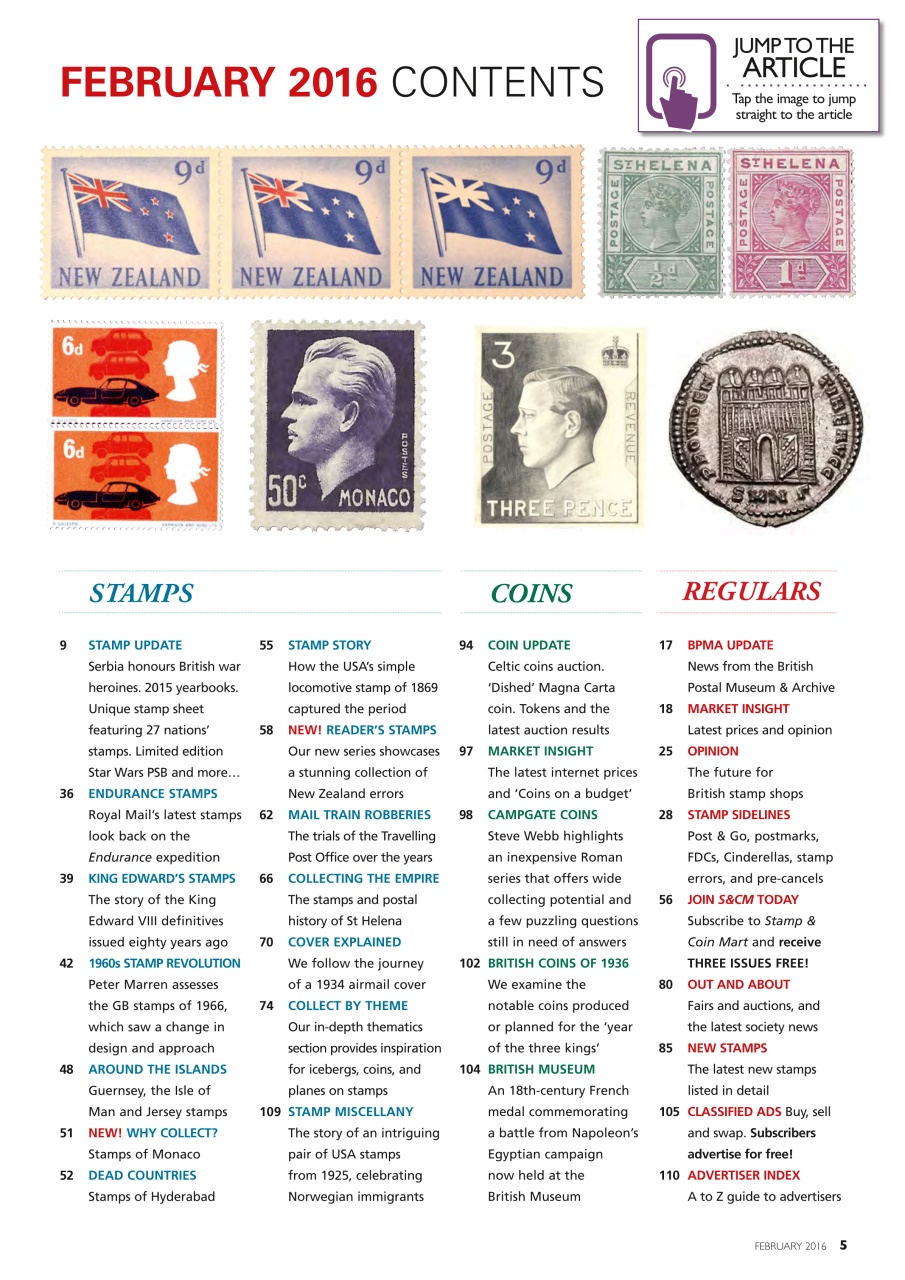 Stamp Collector Preview Pages