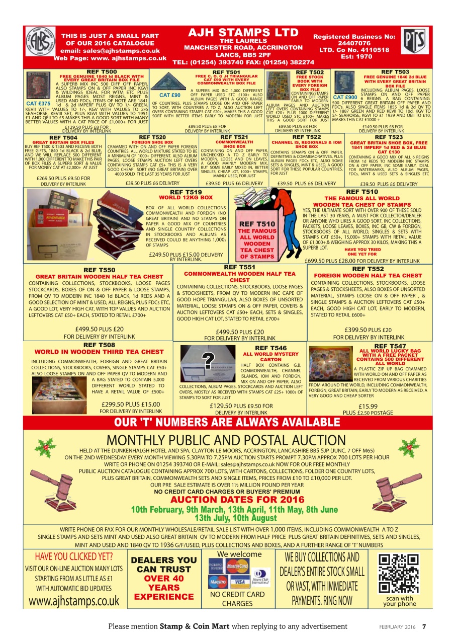 Stamp Collector Preview Pages