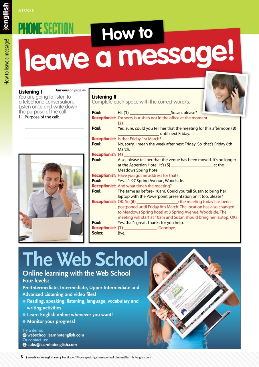 Learn Hot English Preview Pages