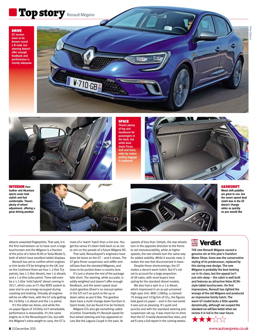 Auto Express Preview Pages
