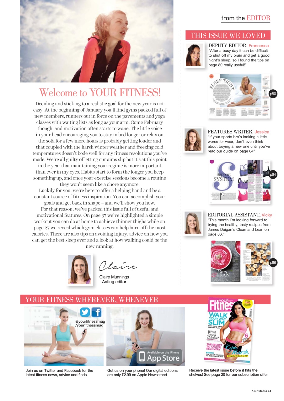 Health & Wellbeing Preview Pages