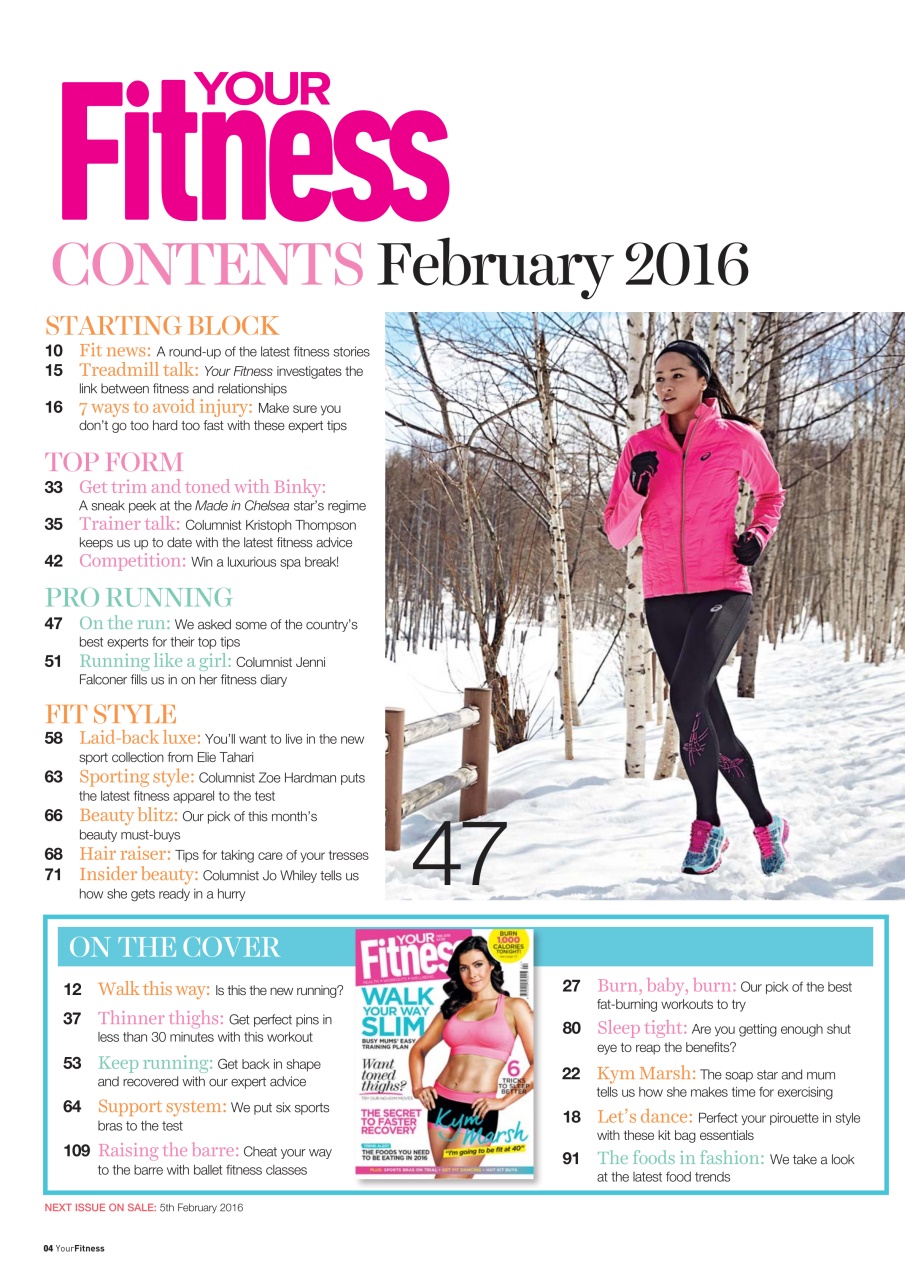 Health & Wellbeing Preview Pages