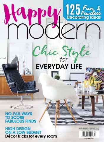 Romantic Homes issue Happy Modern Winter-Spring 2016