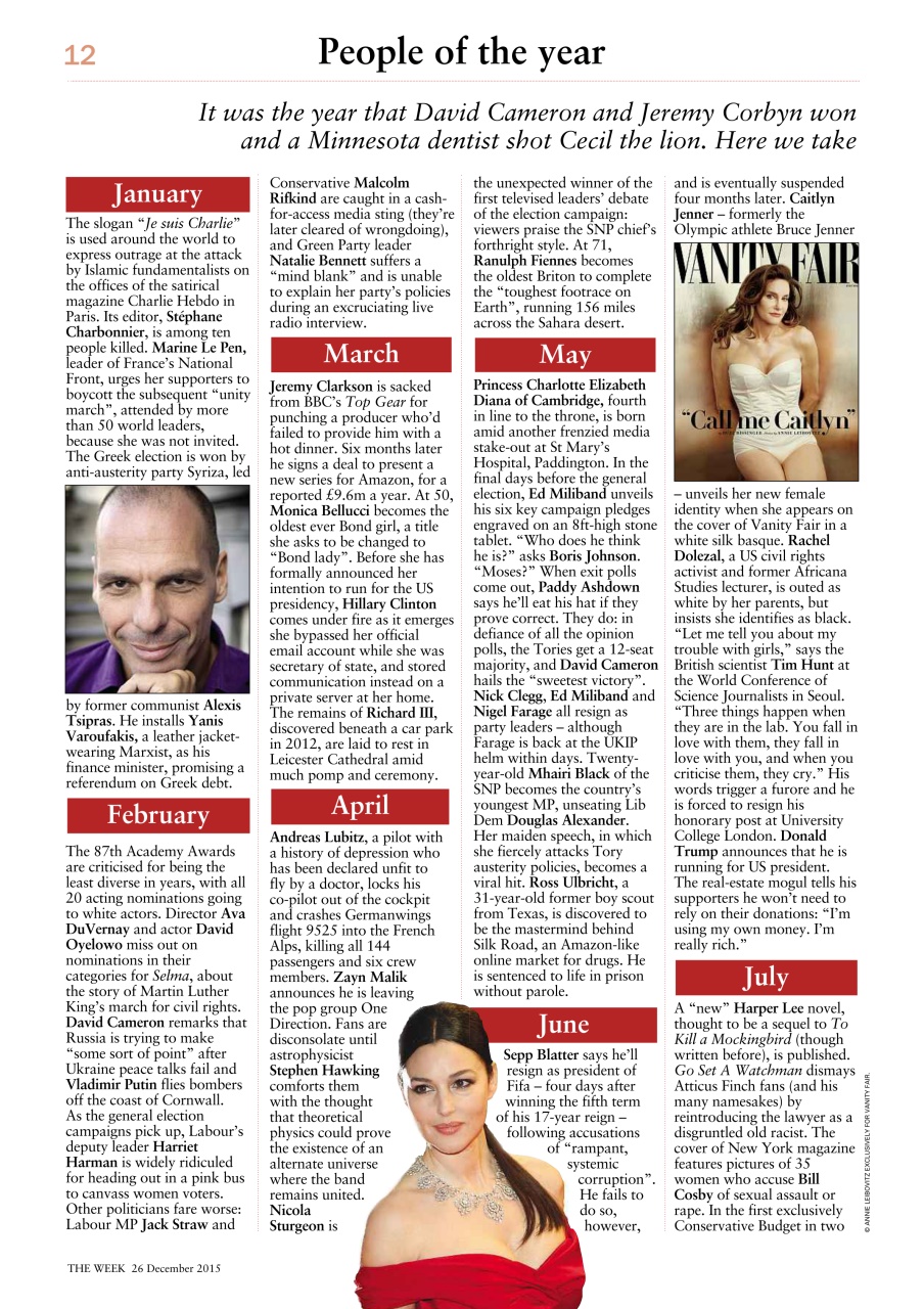 The Week Preview Pages