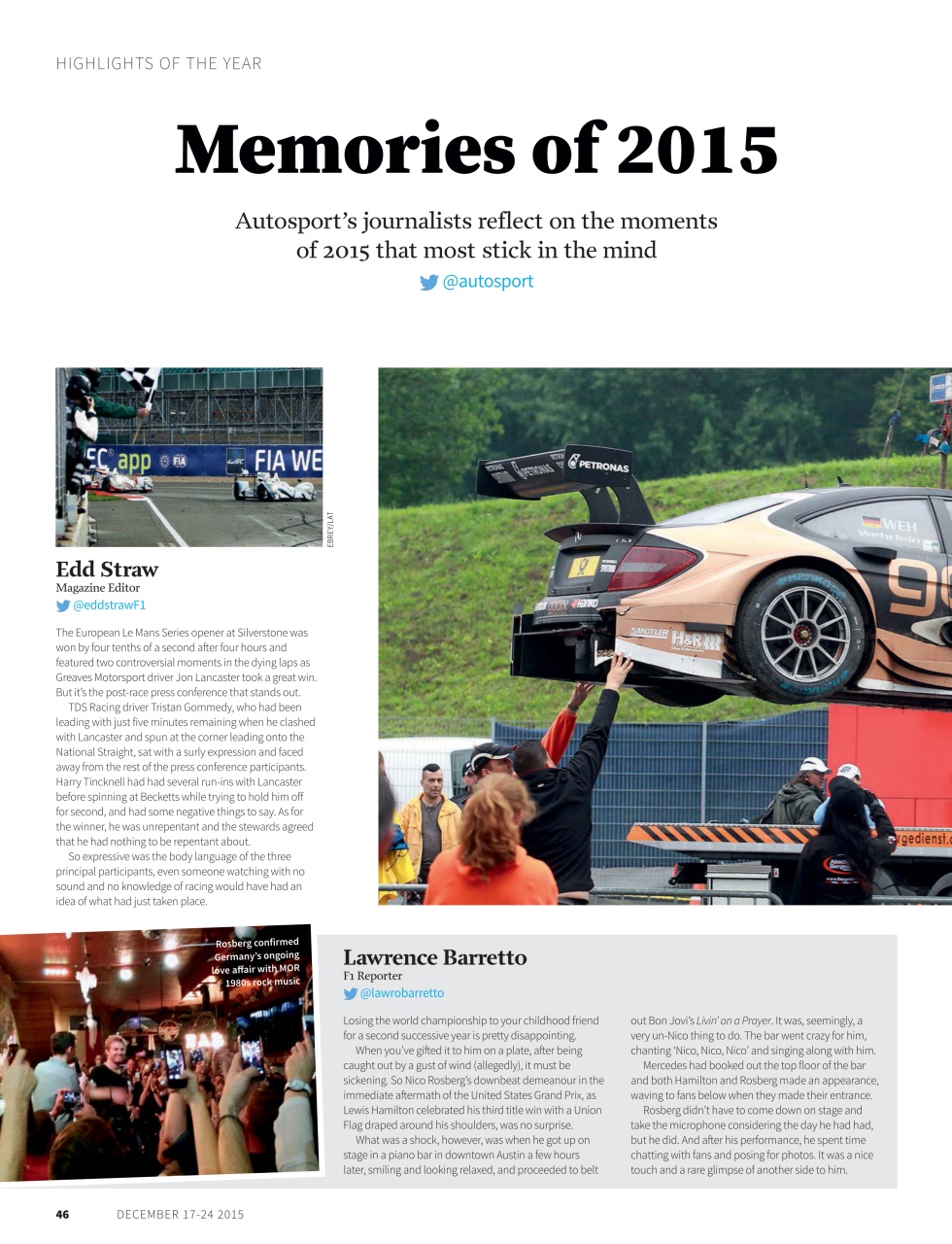 Autosport Preview Pages