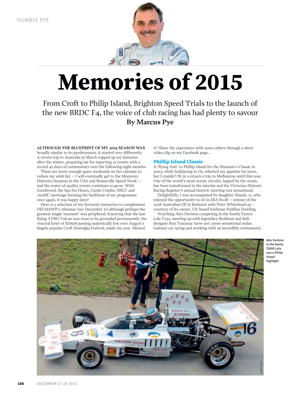 Autosport Preview Pages