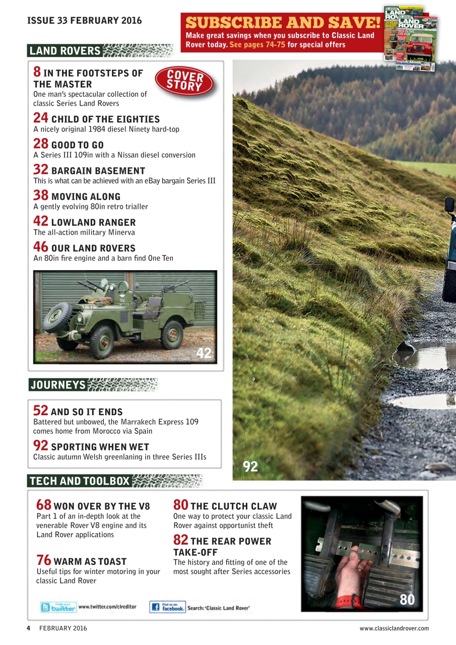 Classic Land Rover Magazine Preview Pages