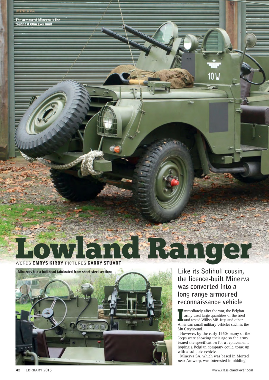 Classic Land Rover Magazine Preview Pages