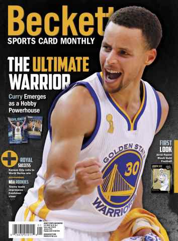 Sports Card Monthly Magazine issue January 2016