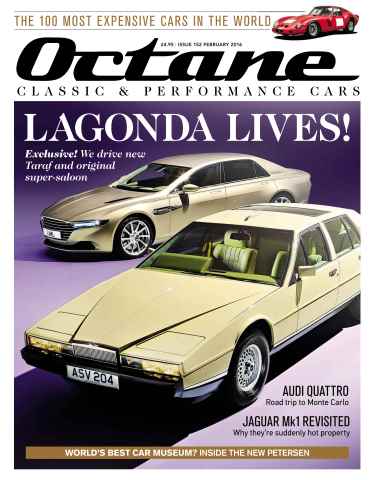Octane issue February 2016