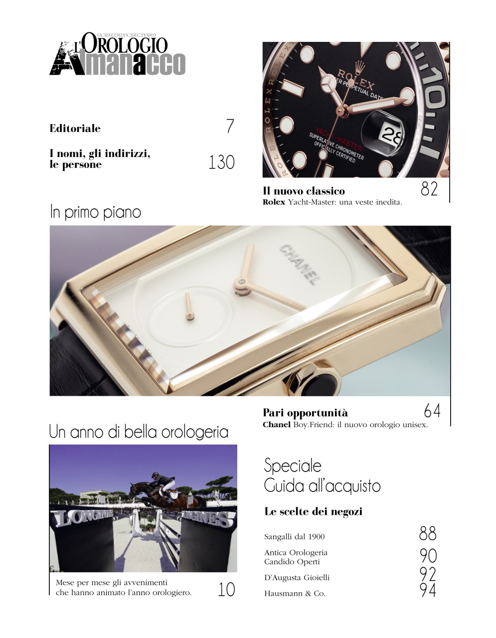 L'Orologio Preview Pages