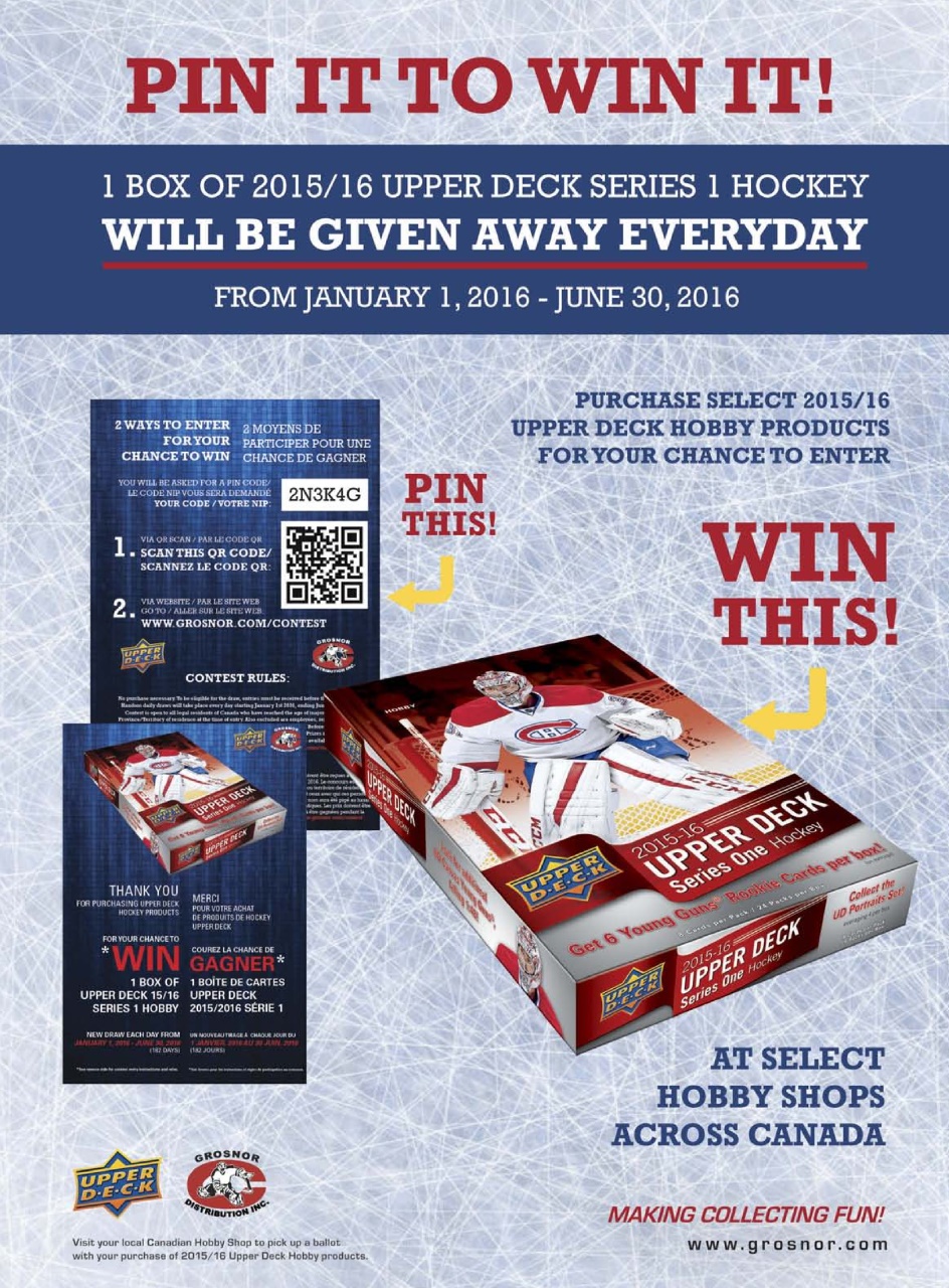 Beckett Hockey Magazine Preview Pages
