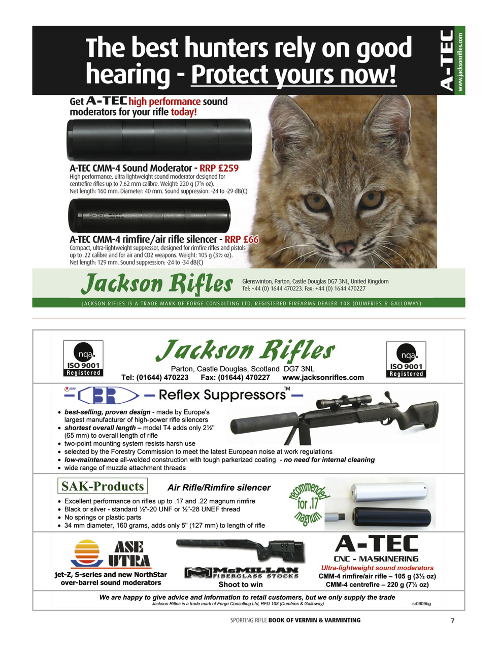 Sporting Rifle Books Preview Pages