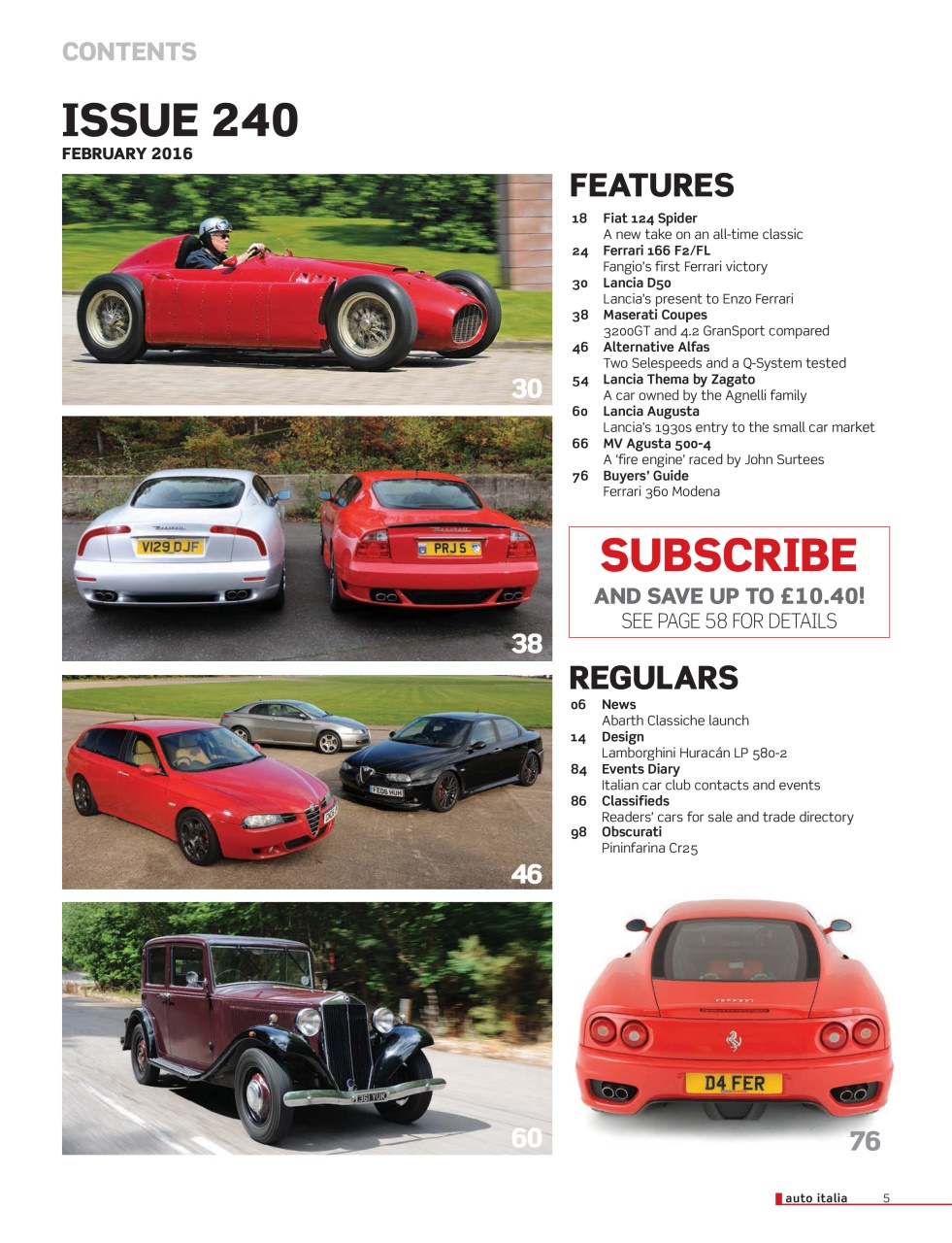 AutoItalia Magazine Preview Pages