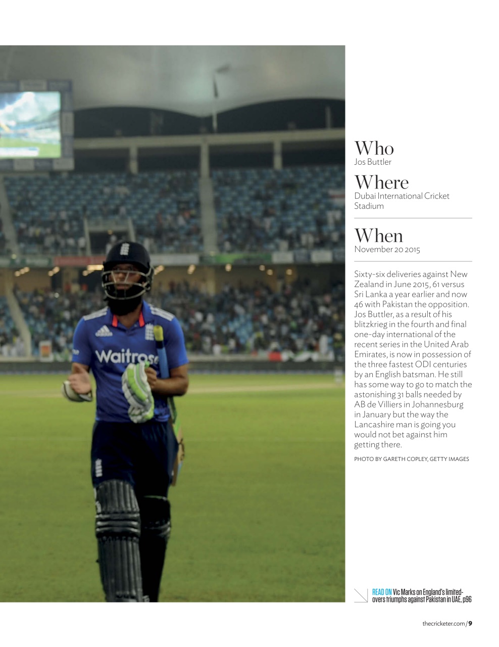 The Cricketer Magazine Preview Pages