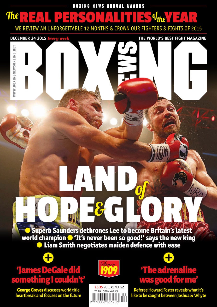 Boxing News Preview Pages
