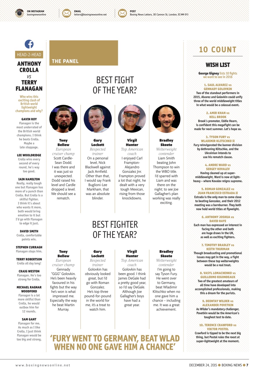 Boxing News Preview Pages