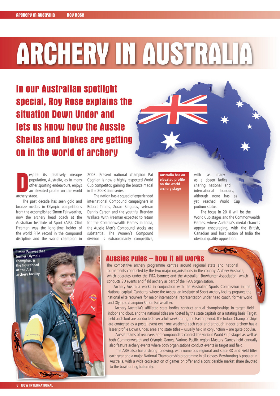 Bow International Preview Pages