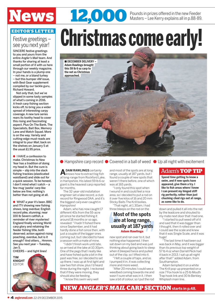 Anglers Mail Preview Pages