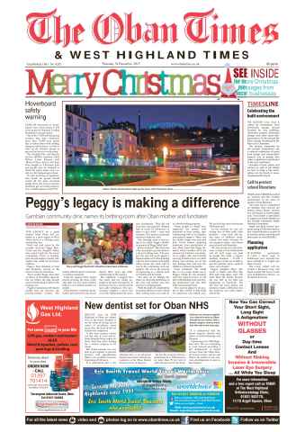 The Oban Times & Lochaber Times issue 24 December 2015