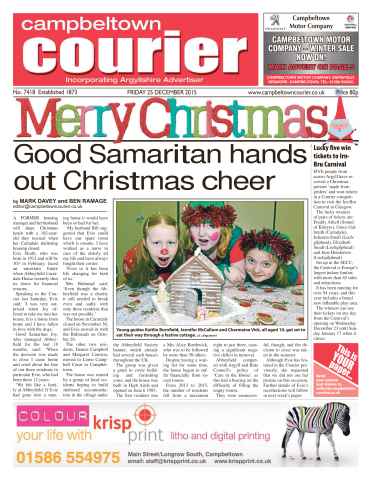 Campbeltown Courier issue 25 December 2015