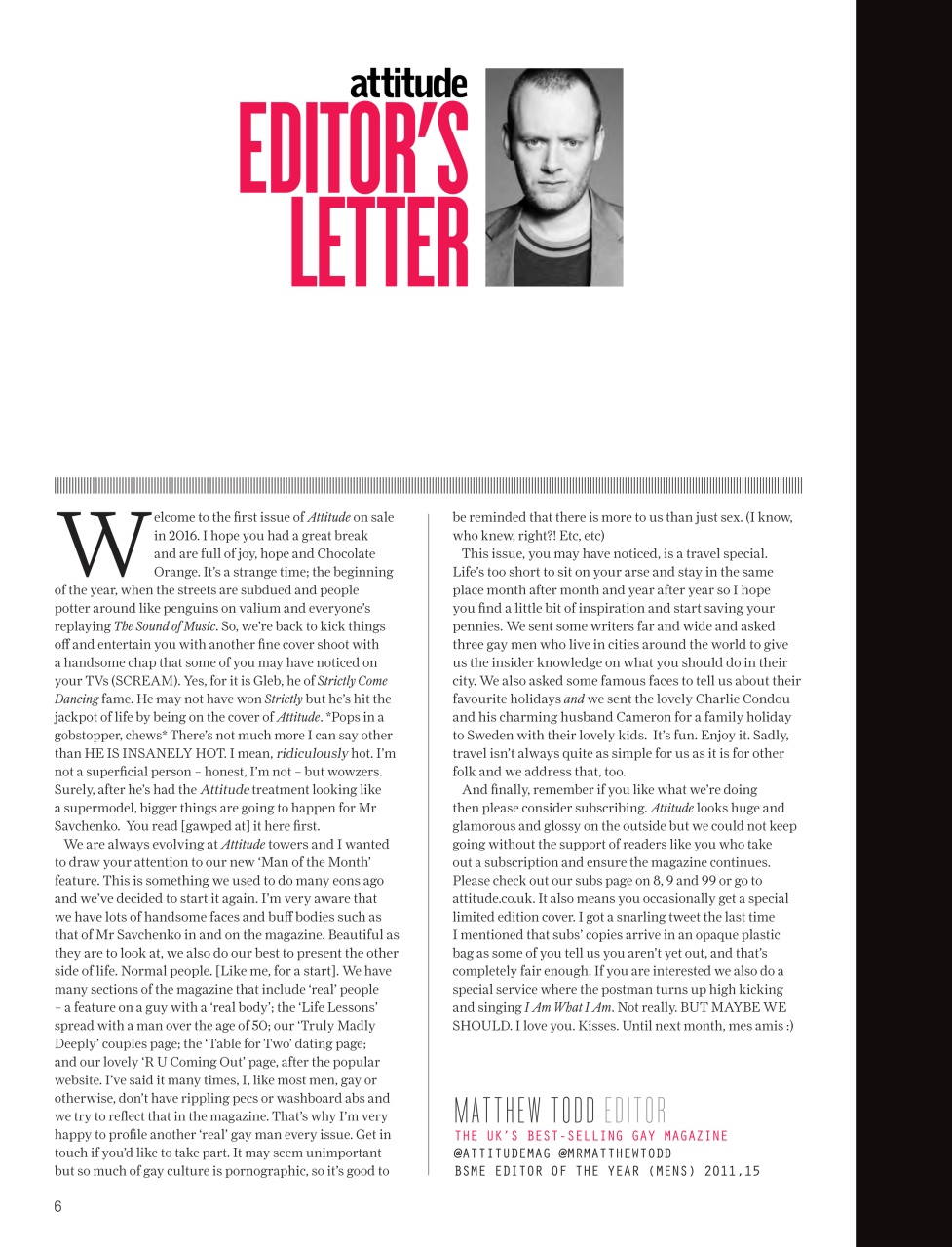 Attitude Preview Pages