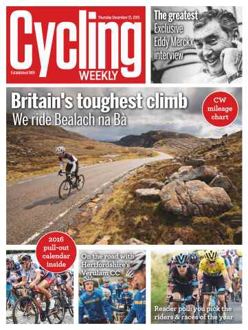 Cycling Weekly issue 31st December 2015