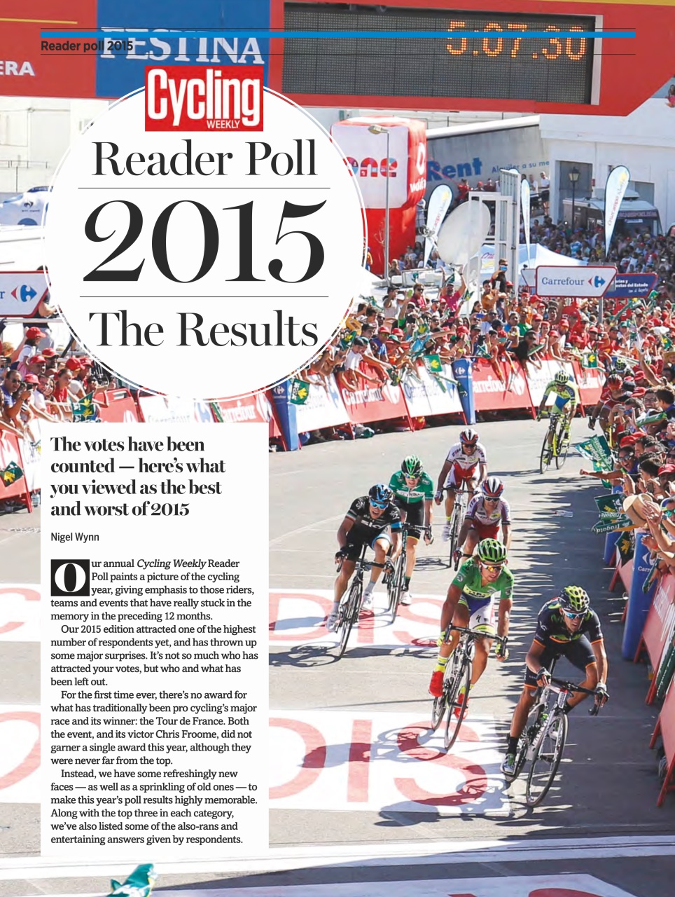 Cycling Weekly Preview Pages