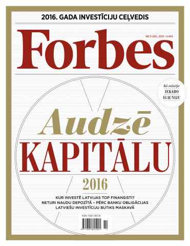 Forbes Latvia issue Forbes Decembris '15