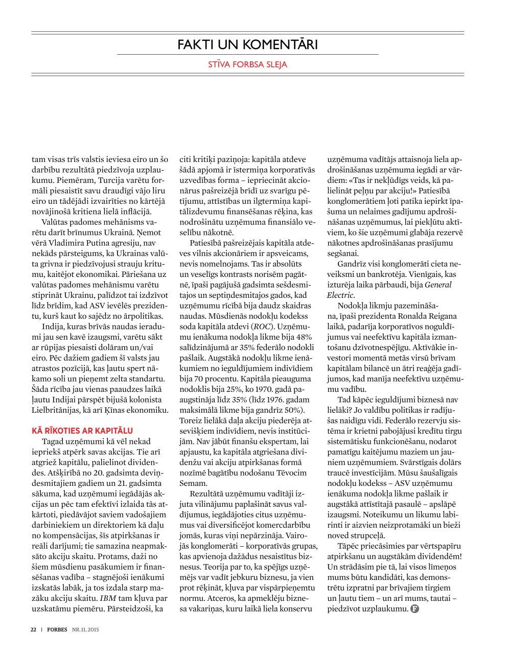 Forbes Latvia Preview Pages