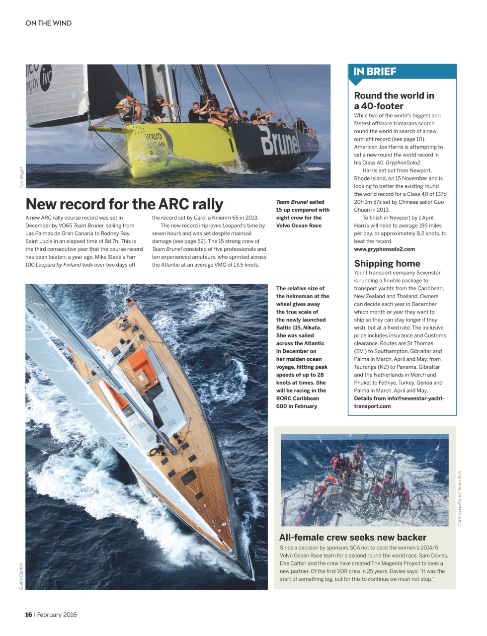 Yachting World Preview Pages