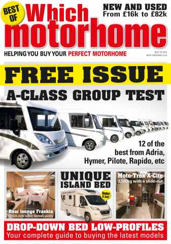 Best of Which Motorhome 2015 issue Best of Which Motorhome 2015