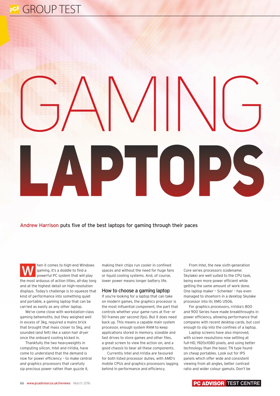 Tech Advisor Preview Pages