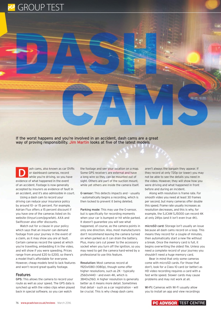 Tech Advisor Preview Pages