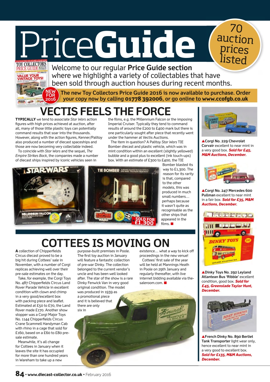 Diecast Collector Preview Pages