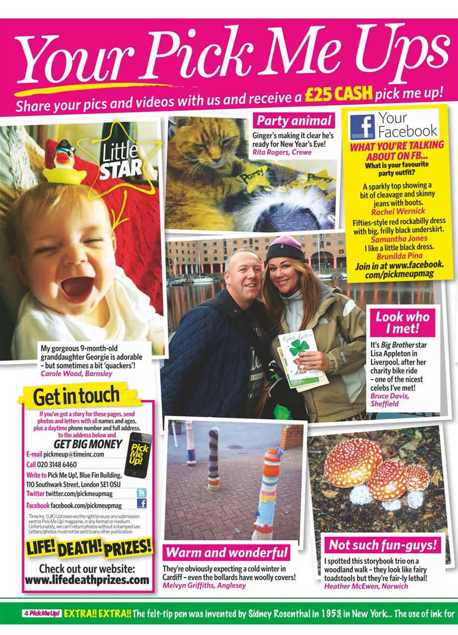 Pick Me Up Preview Pages