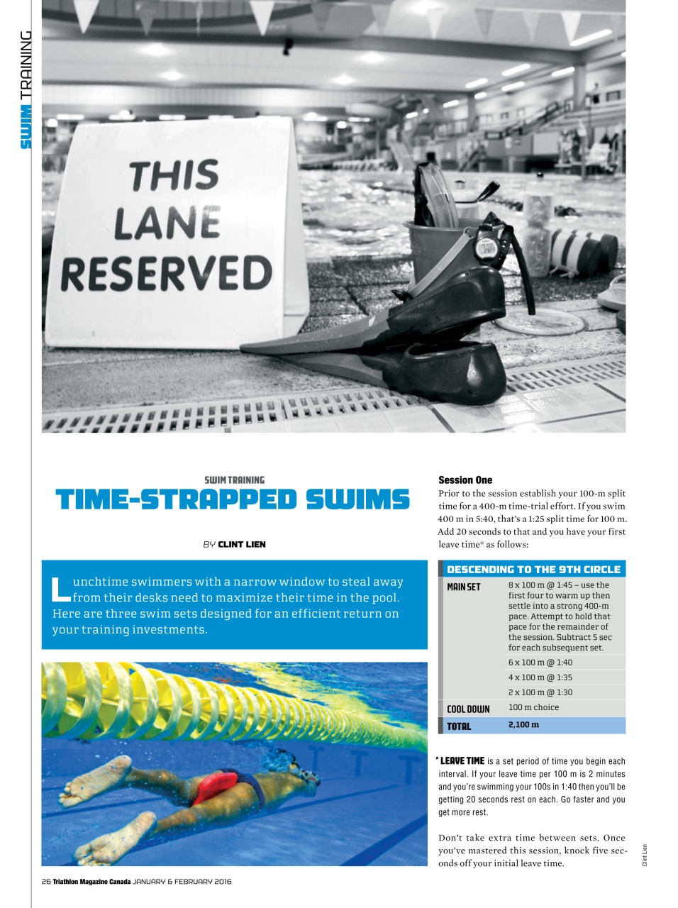 Triathlon Magazine Canada Preview Pages