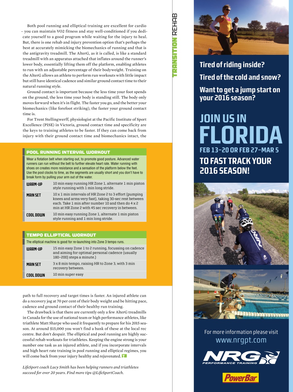 Triathlon Magazine Canada Preview Pages