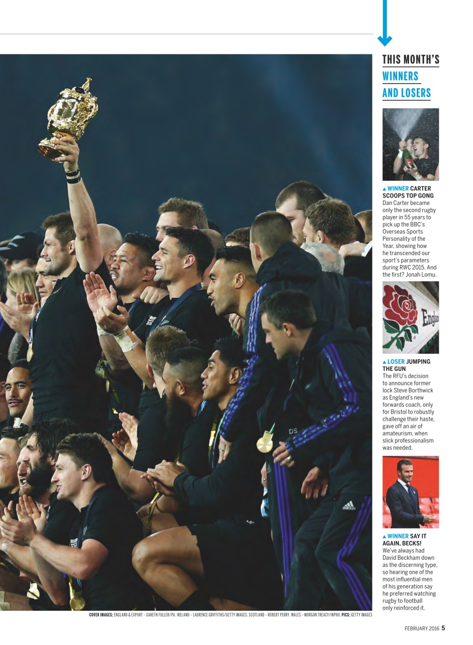 Rugby World Preview Pages