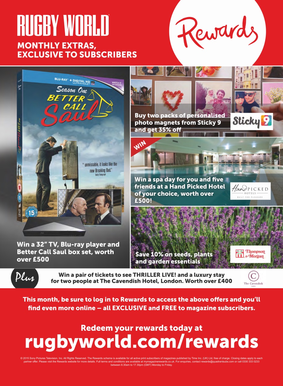Rugby World Preview Pages