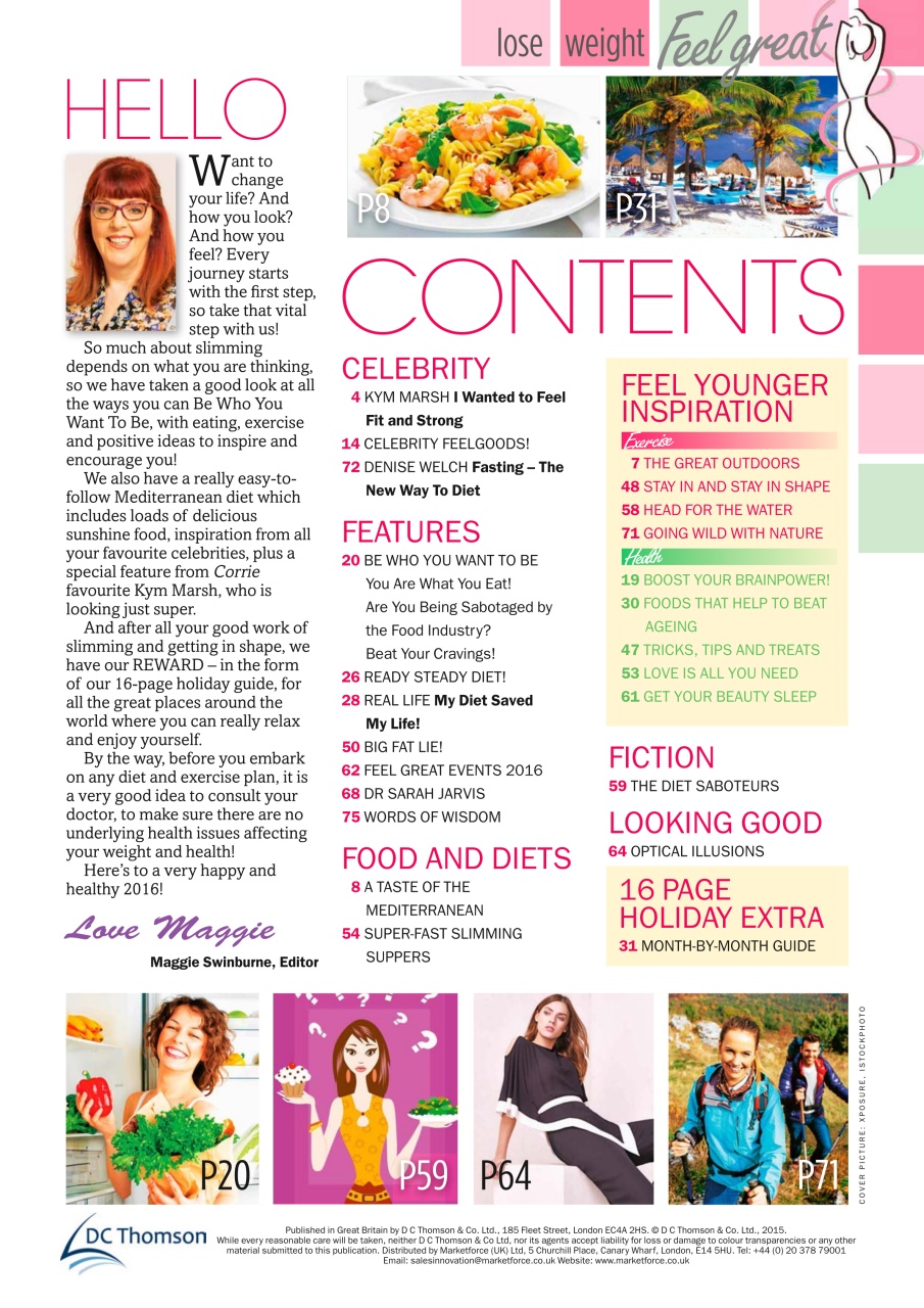 My Weekly Special Preview Pages