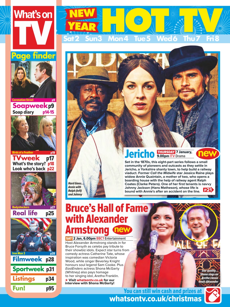 What's on TV Preview Pages