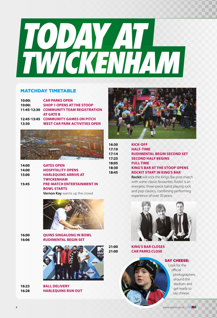 Harlequins Preview Pages
