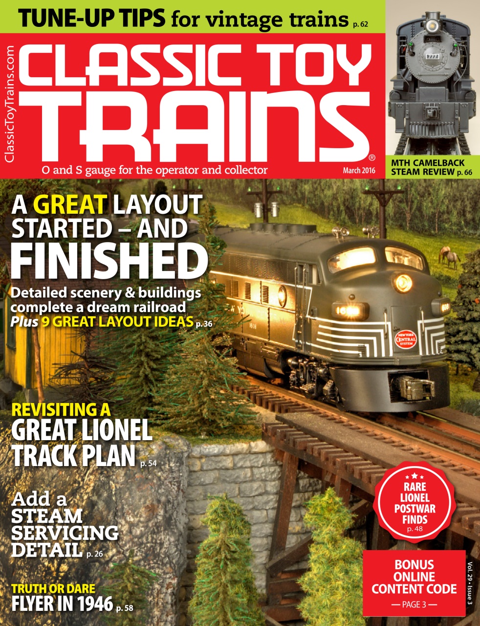 Classic Toy Trains Preview Pages