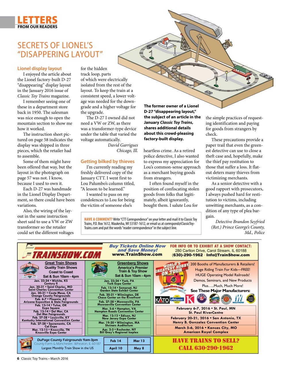 Classic Toy Trains Preview Pages